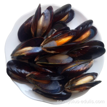 frysta kokta hela musslor pris skaldjursmusslor